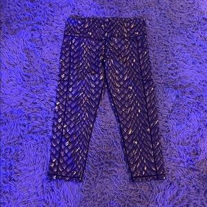 Constantly Varied Gear Blue and Gold Leggings